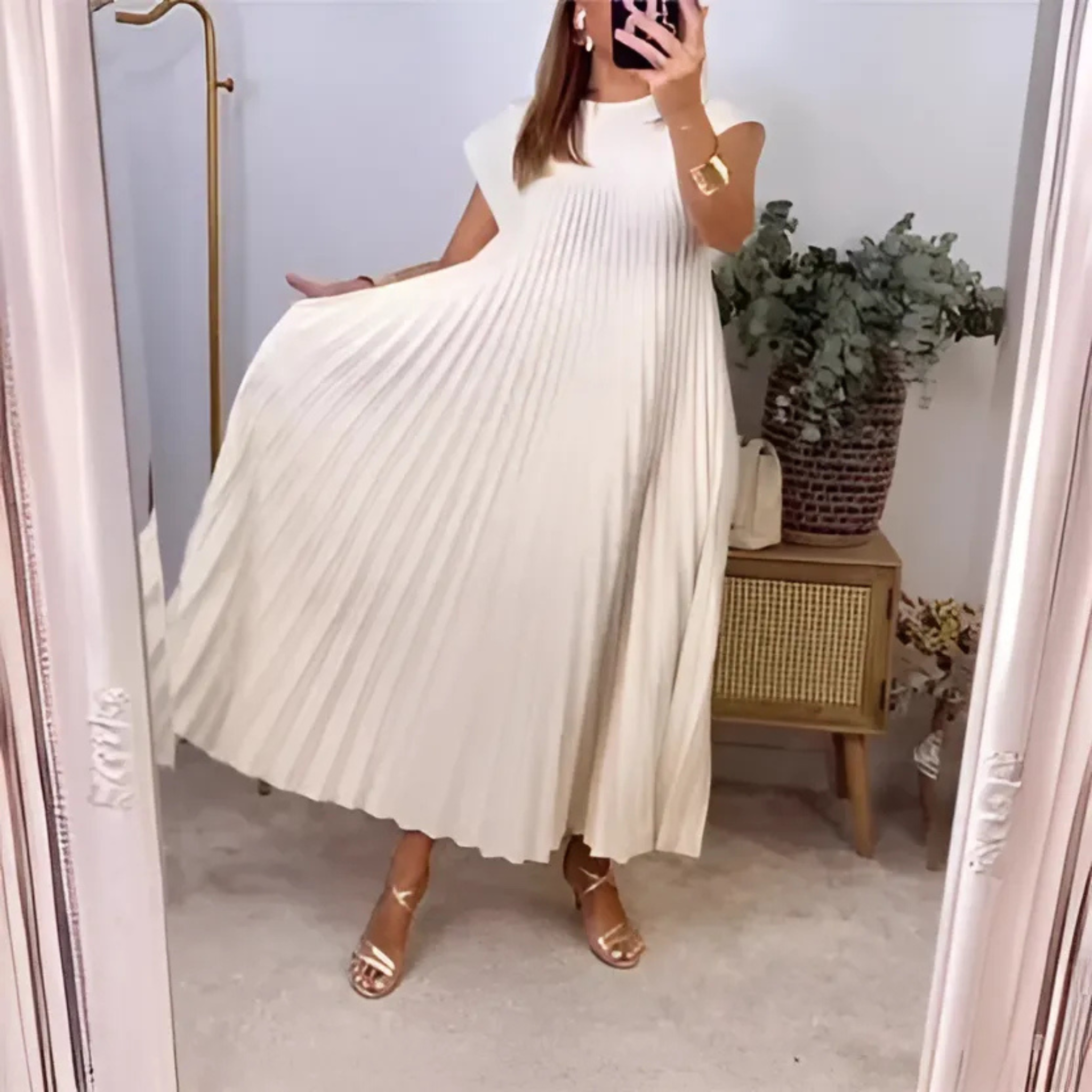 Seraphina | O-Neck Maxi Dress