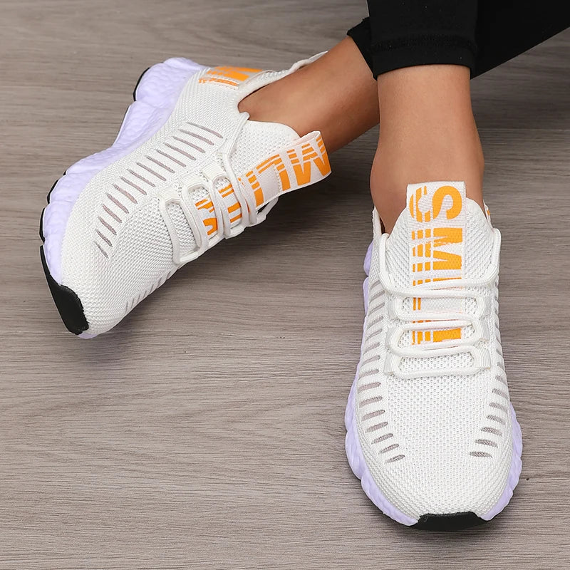 AuraStride Mesh Slip-On Sneakers