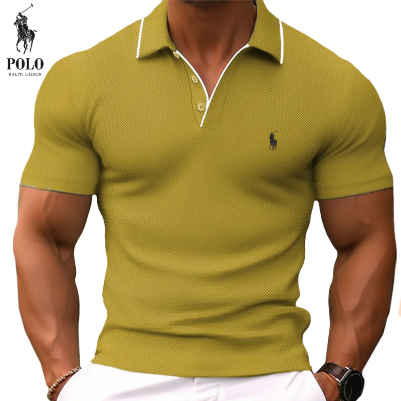 Polo Ralph Lauren Signature Textured Polo: Iconic Style