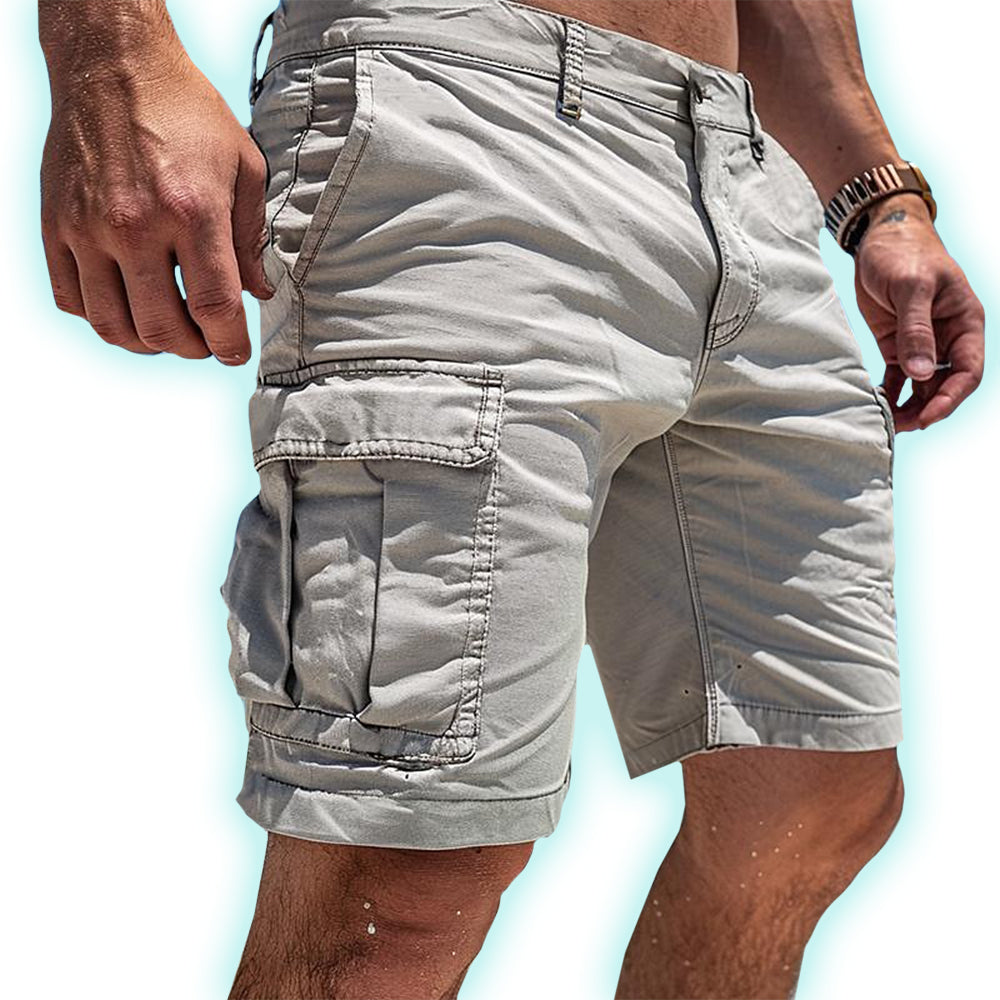 Modern Fit Cotton Shorts – Urban Comfort with a Clean Look – Stylish men's fashion piece