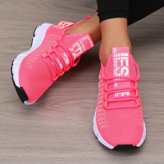 AuraStride Mesh Slip-On Sneakers